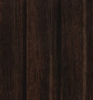 Wooden Effect Charcoal Louvers Wood Brown 8x0.39 Ft - Pn 00818