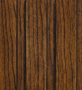 Wooden Effect Charcoal Louvers Wood Brown 8x0.39 Ft - Pn 00819