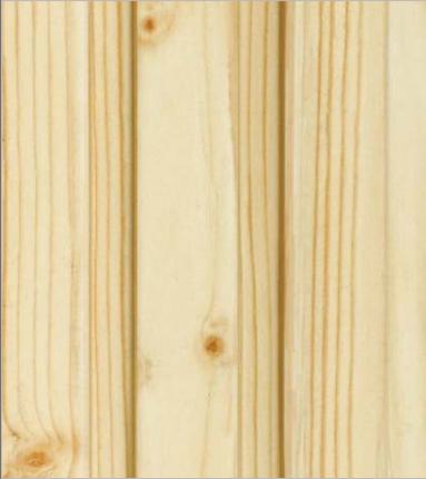 Wooden Effect Charcoal Louvers Wood Brown 9.5x0.41 Ft - 1C 01510