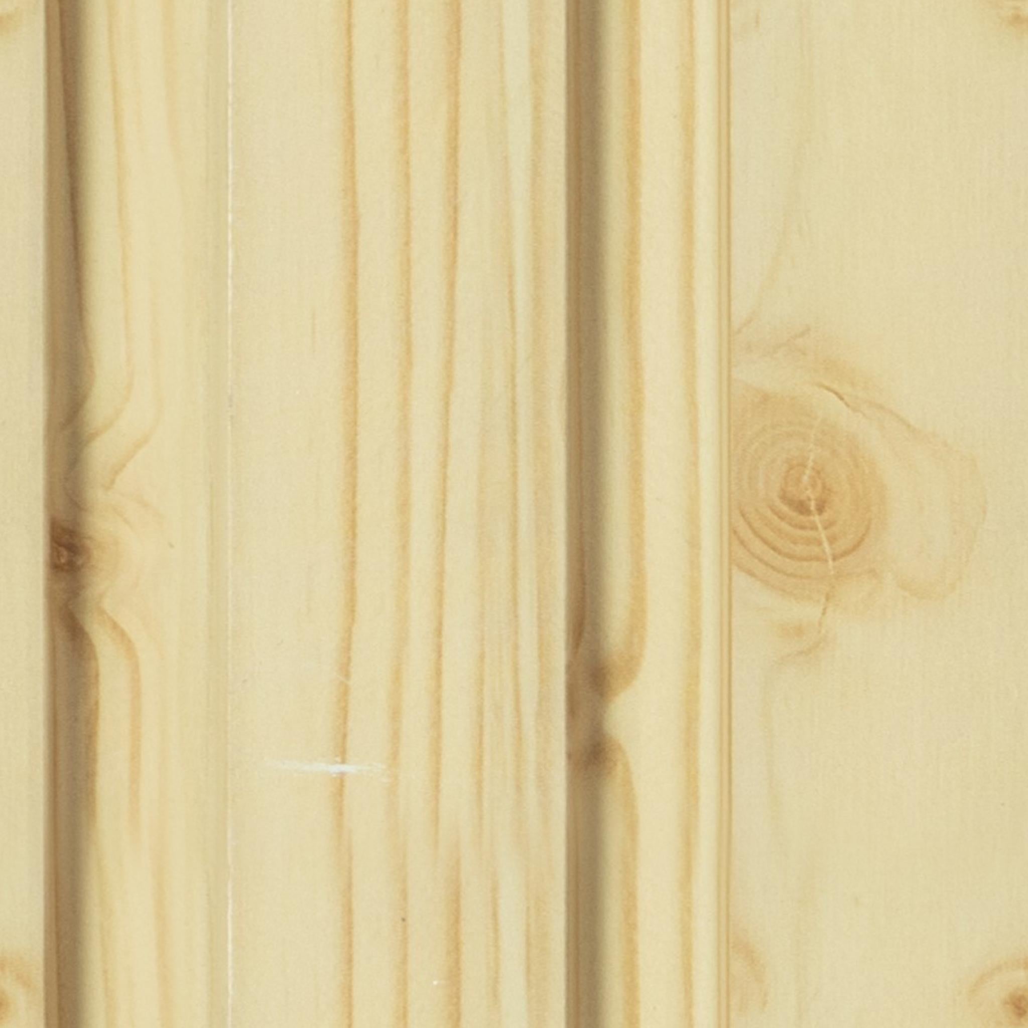 Wooden Effect Charcoal Louvers Wood Brown 9.5x0.41 Ft - 1C 01510