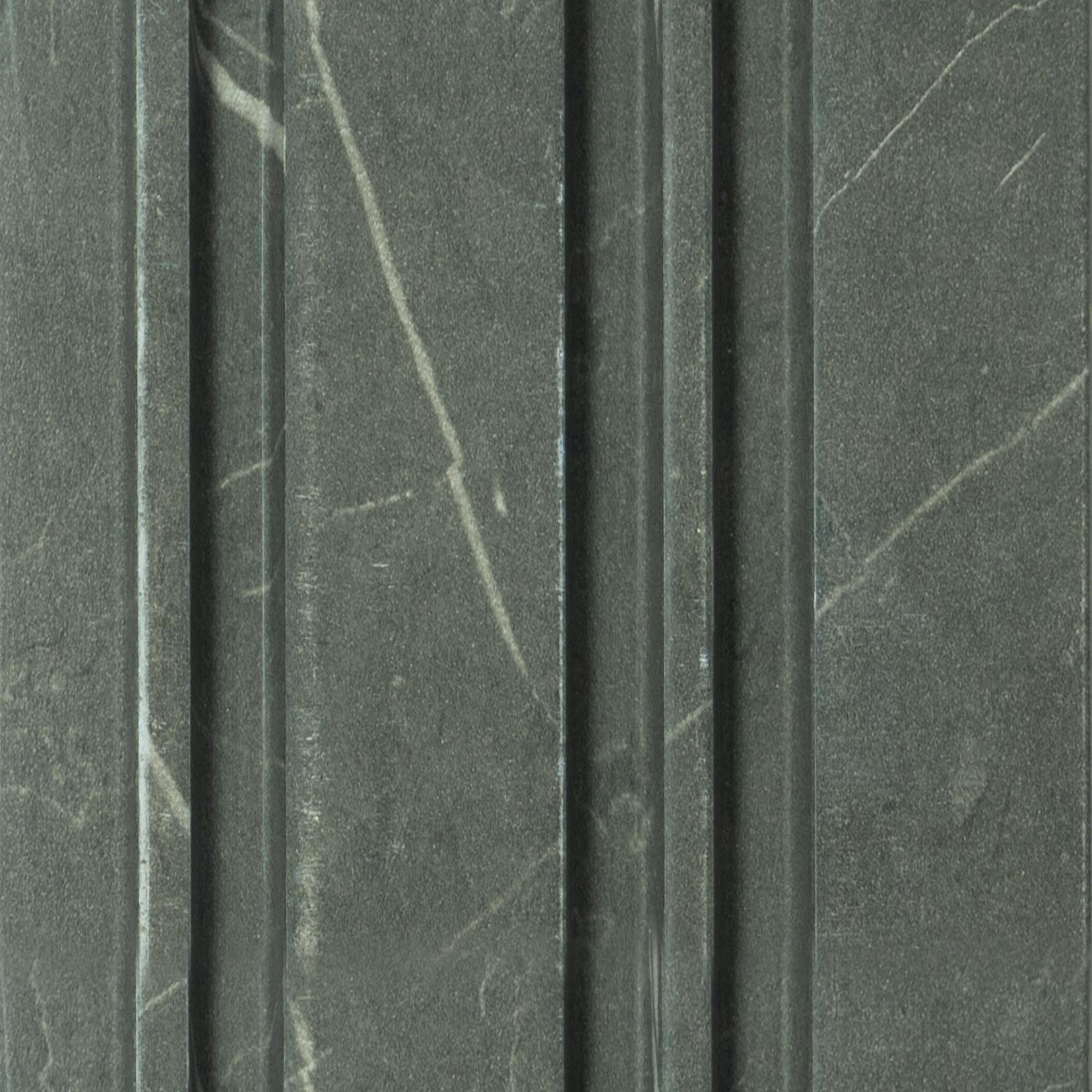 Wooden Charcoal Louvers Wood Brown 9.5x0.41 Ft - Pn 00805