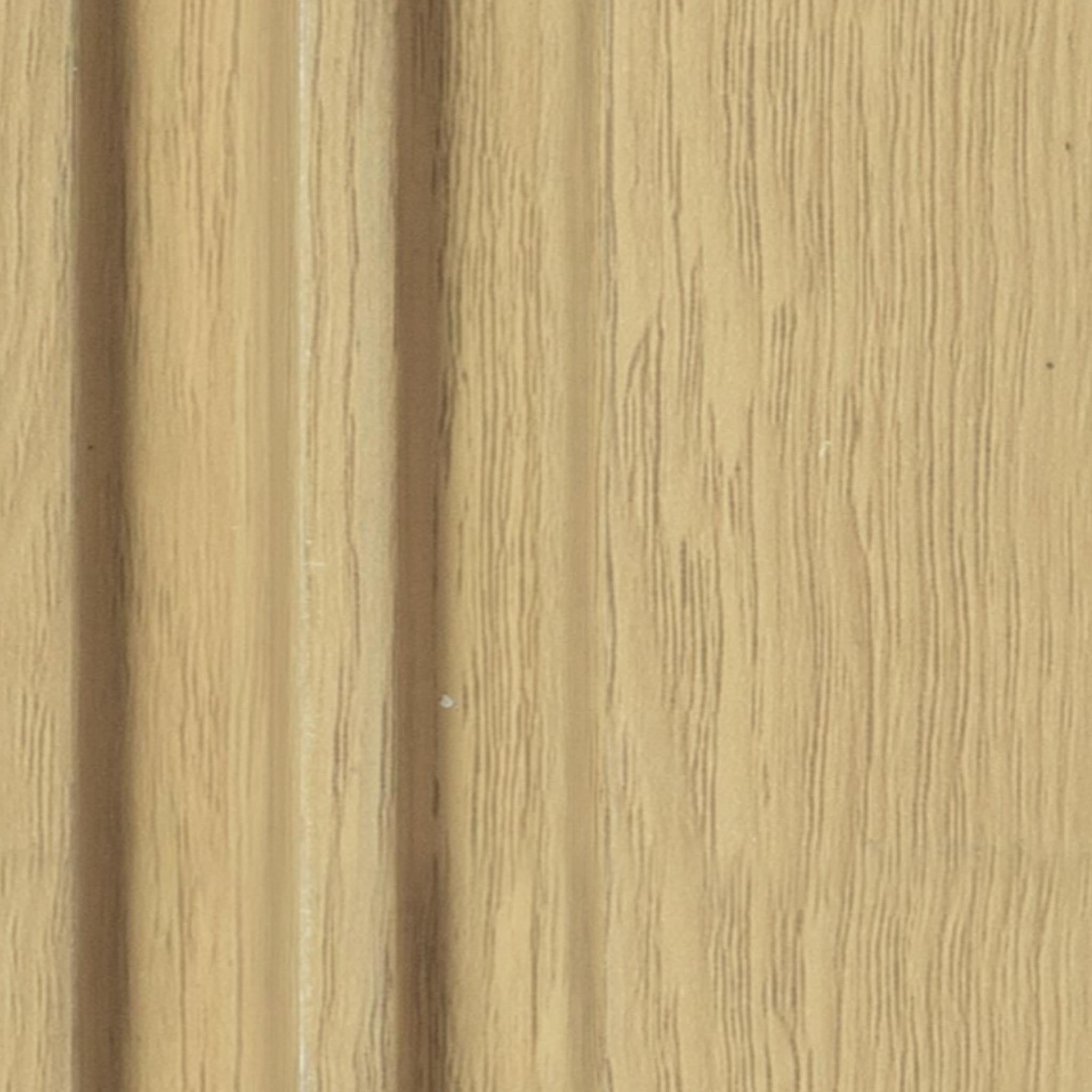 Premium Panel Wooden Effect Charcoal Louvers 9.5x0.41 ft wood Brown PN 00813