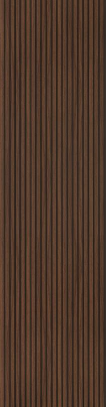 Brown Wooden Charcoal Louvers Wood 8x1 Ft - Ed11018