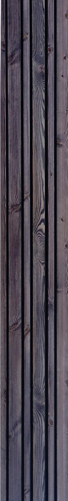 Premium Wood Panel Brown Wooden Look Charcoal Louvers 9x0.93 ft wood Brown WK02