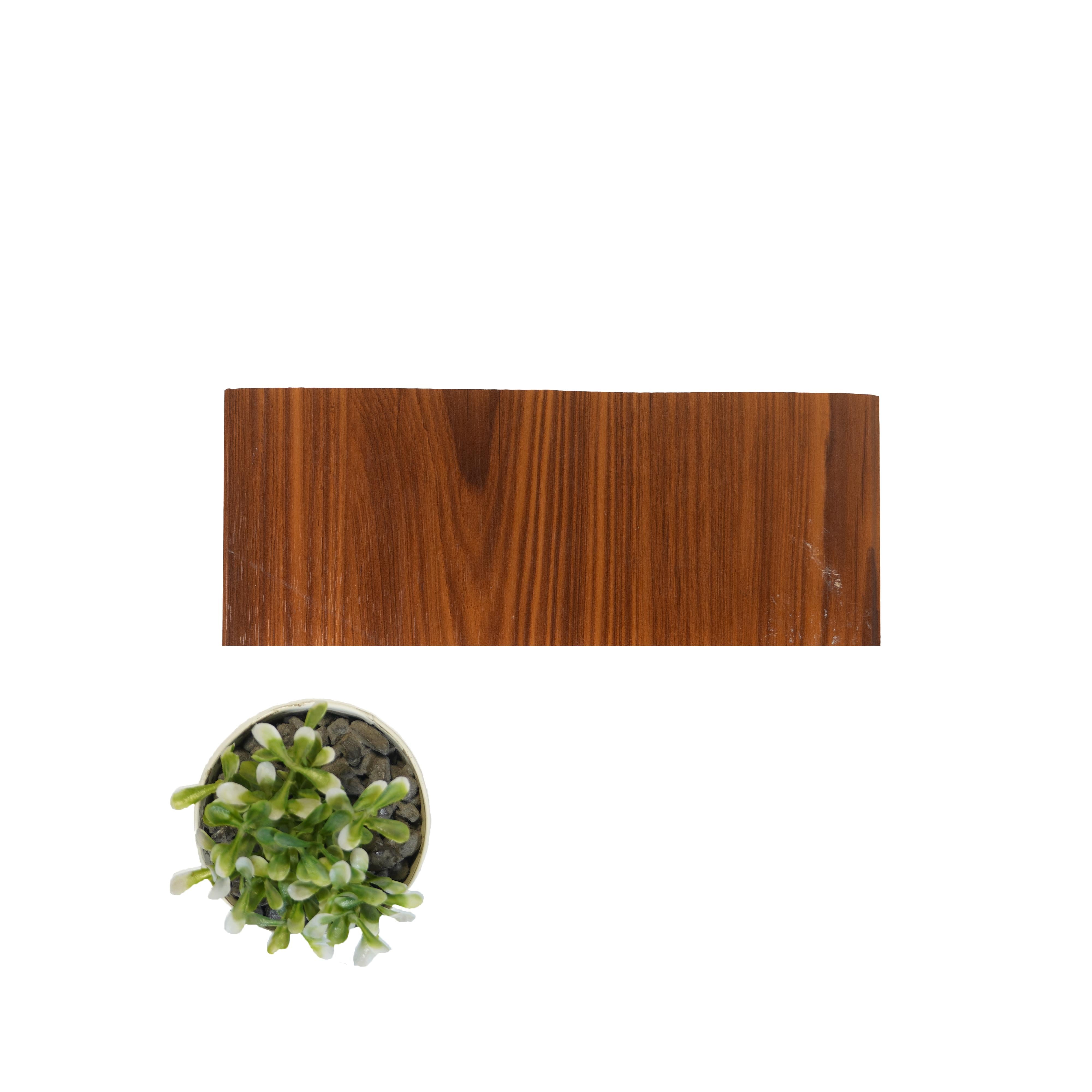 Decorative Wall Panel Wood Brown 10x0.83 Ft - Pn 00438
