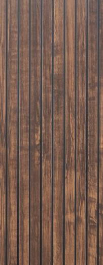 Brown Wooden Pvc Louver Wood 10x1 Ft - Pn 02554