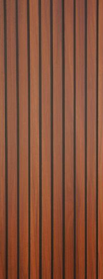 Wooden Pvc Louver Wood Brown 10x1 Ft - Pn 02555