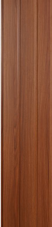 Brown Wooden Pvc Louver Wood 10x1 Ft - Pn 00403