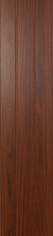 Wooden Pvc Louver Wood Brown 10x1 Ft - Pn 00411