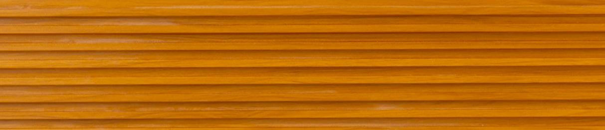Wooden Wpc Louver Wood Brown 9.5x0.5 Ft - Pn 02917