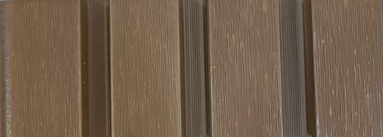 Exterior Wall Panel Wood Brown 9.5x0.71 Ft - Burma Teak