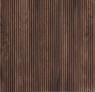 Interlock Wpc Louvers Wood Burnt Umber 9.5x1 Ft - Pn 02726 G