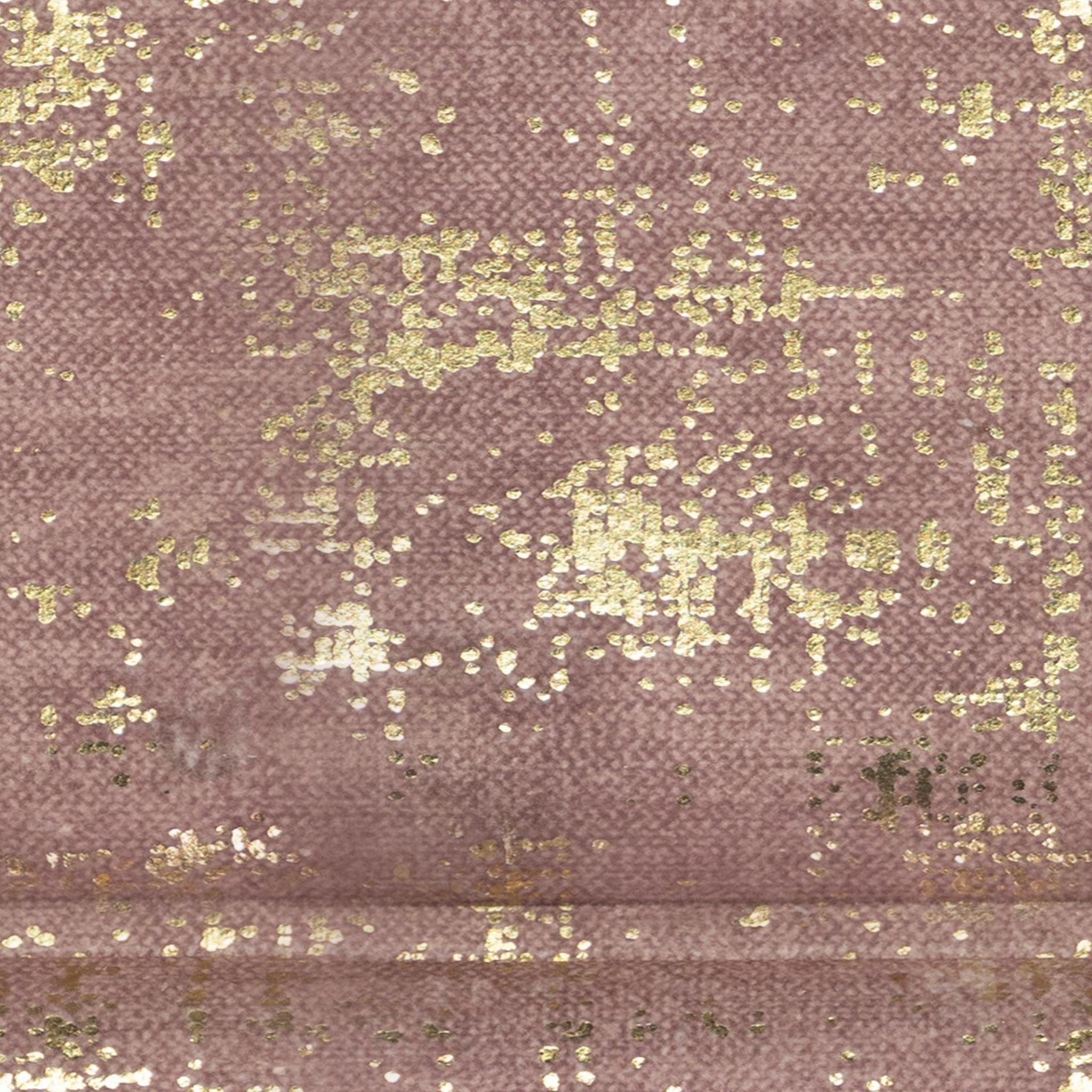 Curved Arches Velvet Finish Decorative Wall Panel Fabric Pink 8x2 Ft - Cn 02