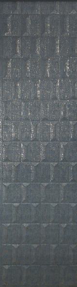 Trend Laminates Hexagon Duet Velvet Finish Decorative Wall Panel 8x2 ft fabric louvers Grey CN 04