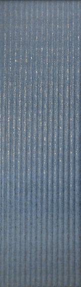 Trend Laminates Straight Stack Decorative Wall Panel 8x2 ft fabric louvers Blue CN 11