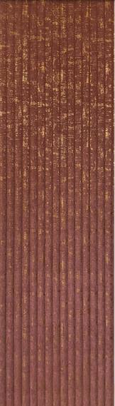 Trend Laminates Straight Stack Velvet Finish Decorative Wall Panel 8x2 ft fabric louvers Red CN 12