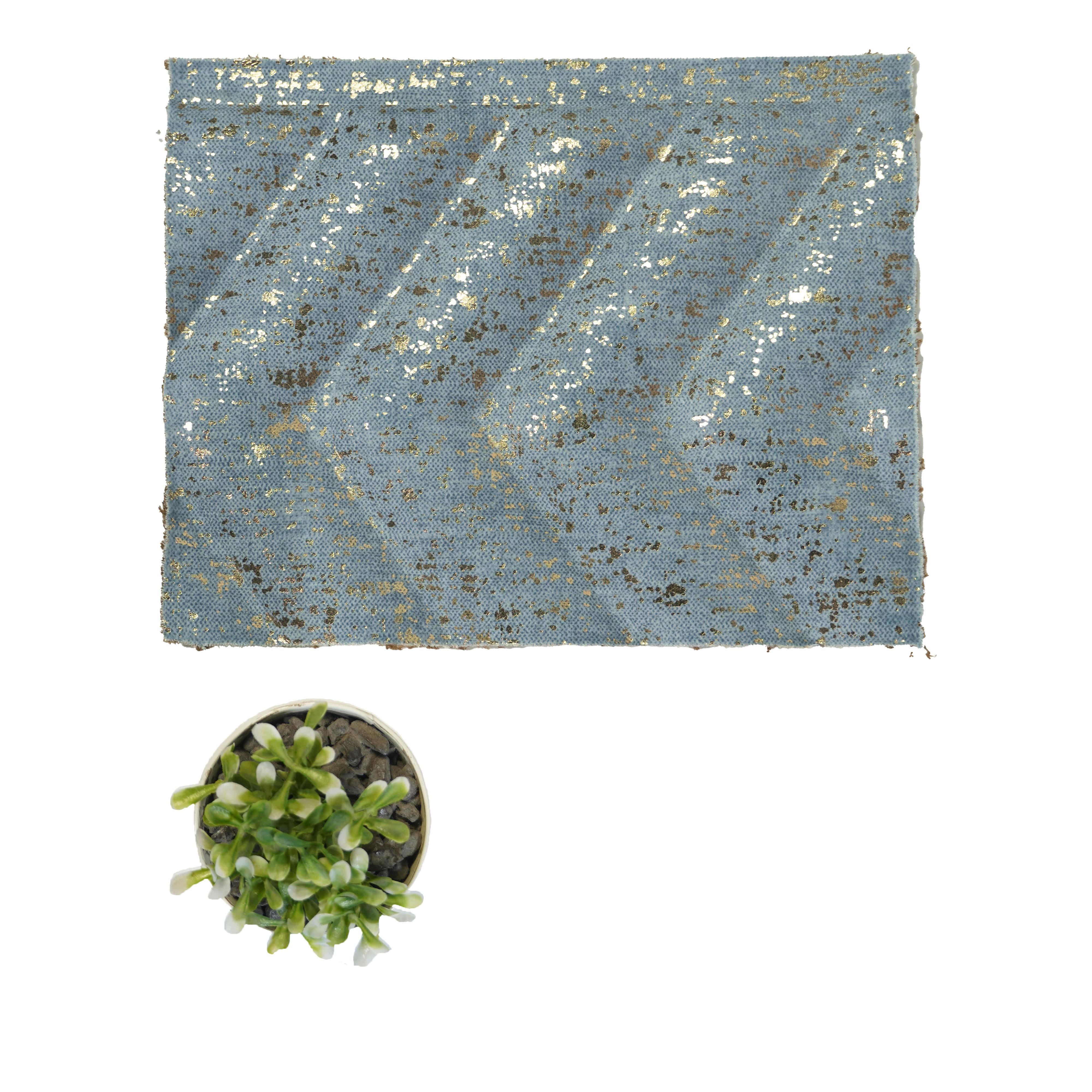 Harlequin Quilt Fabric Louvers Blue 8x2 Ft - Cn 15