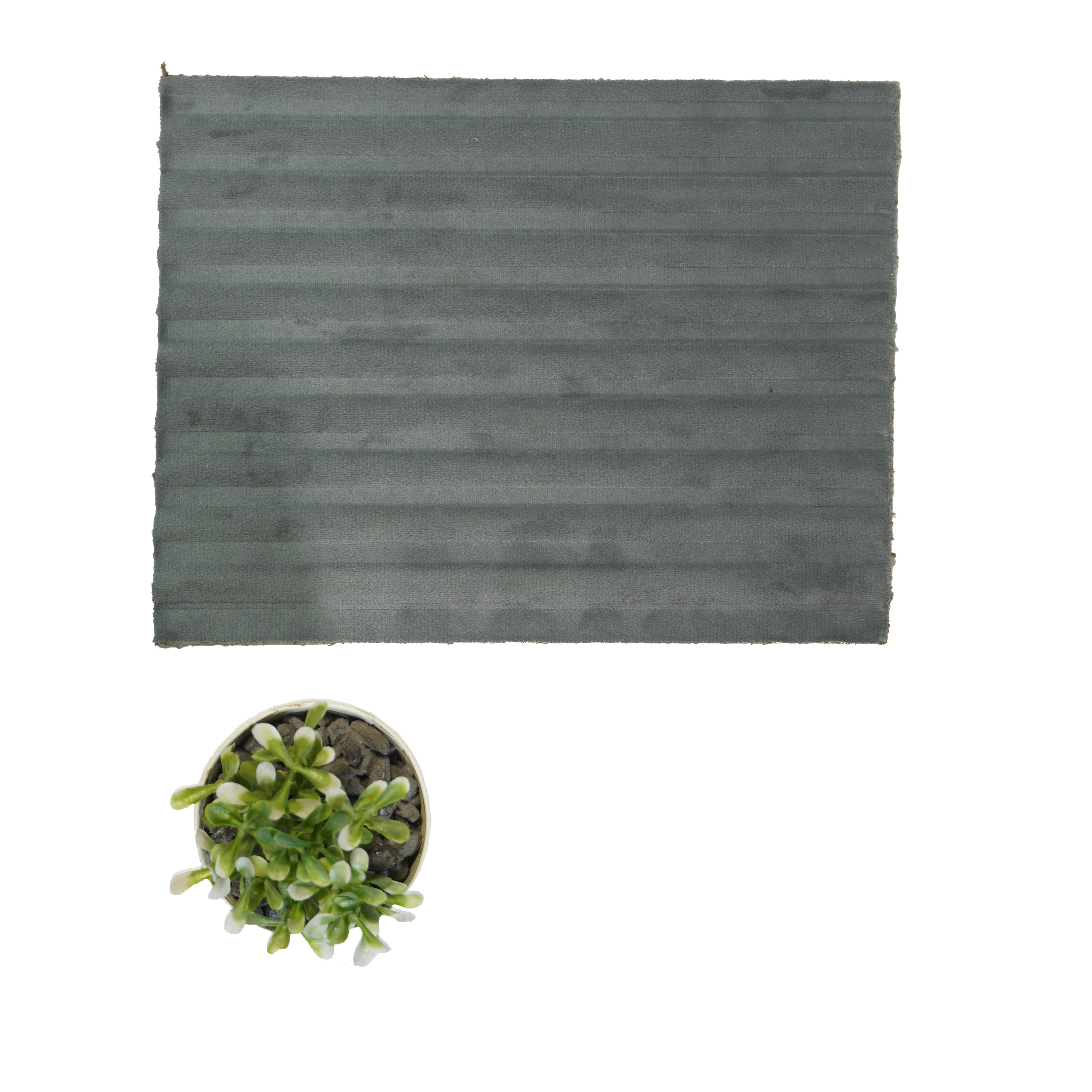 Chevron 8 Ft X 2 Velvet Finish Decorative Wall Panel Fabric Black 8x2 - Cn 20