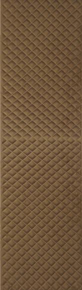Trend Laminates Herringbone 8 ft x 2 ft Velvet Finish Decorative Wall Panel 8x2 ft fabric louvers Brown CN 24