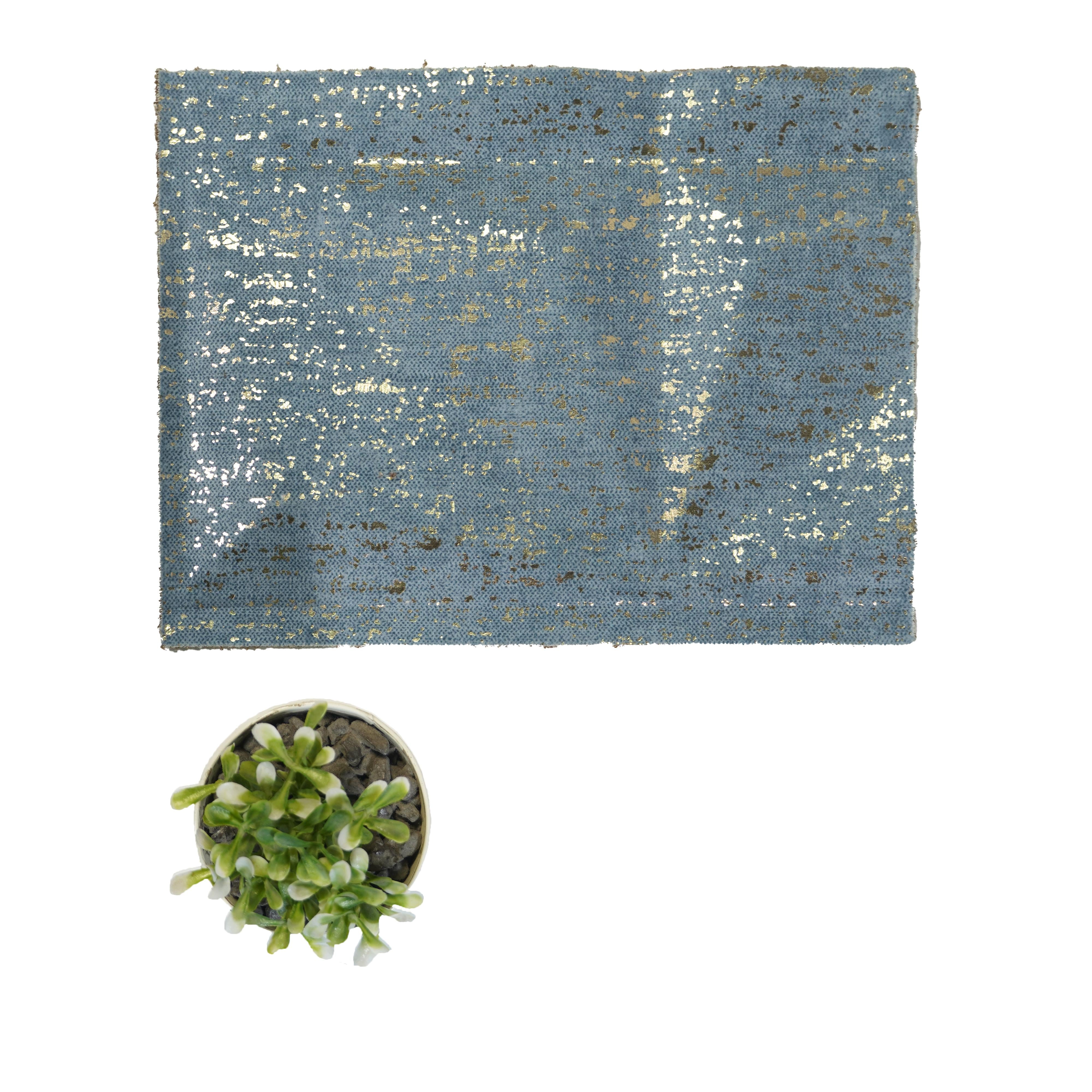 Trend Canvas Series Decorative Wall Panel Designer Blue 8x2 Ft - Cn 26