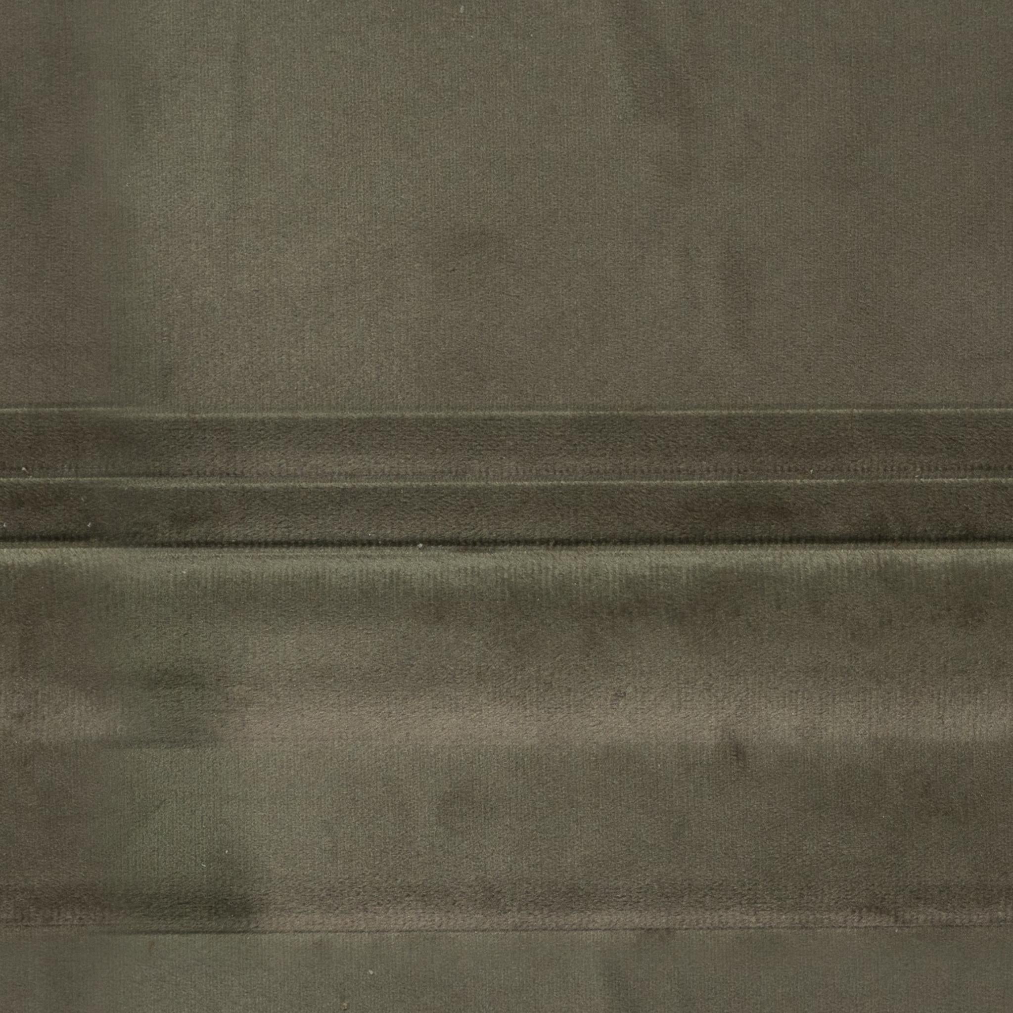 Modular 8 Ft X 2 Velvet Finish Decorative Wall Panel Fabric Brown 8x2 - Cn 29