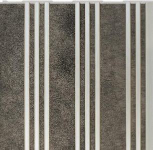 Interlock Wpc Louvers Designer Charcoal Gray 8x1 Ft - Pn 02721 B