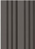Charcoal Solids 12 Mm Louvers Panel Plain Colors Brown 9x0.42 Ft - 7303
