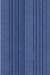 Charcoal Solids 12 Mm Louvers Panel Plain Colors Blue 9x0.42 Ft - 7314