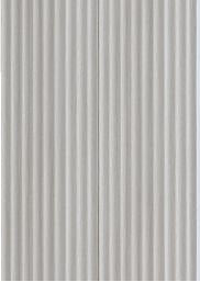 Charcoal Wooden 12 Mm Louvers Panel Designer Grey 9x0.42 Ft - 7905