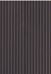 Charcoal Wooden 12 Mm Louvers Panel Designer Black 9x0.42 Ft - 7906