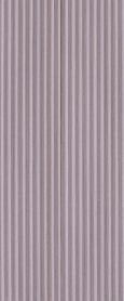 Charcoal Wooden 12 Mm Louvers Panel Designer Pruple 9x0.42 Ft - 7908