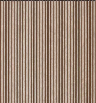 Chestnut Brown Interlock Wpc Louvers Plain Colors 8x1 Ft - Pn 02720 C