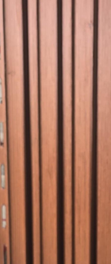 Pare Panels Linea Design Interior & Exterior Wall & Ceiling Panel 10x0.5 ft wood louvers Brown Copper_10