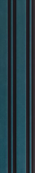 Estella Decor Estella Decor Charcoal Louvers 8x0.39 ft plain colors Green ED 1208