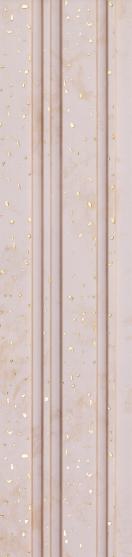 Estella Decor Estella Decor Charcoal Louvers 8x0.39 ft wood Beige ED 1229