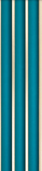 Estella Decor Estella Decor Charcoal Louvers 8x0.39 ft plain colors Blue ED 1512
