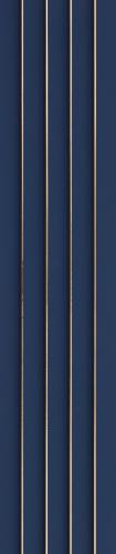 Estella Decor Estella Decor Charcoal Louvers 8x0.39 ft plain colors Blue ED 1712