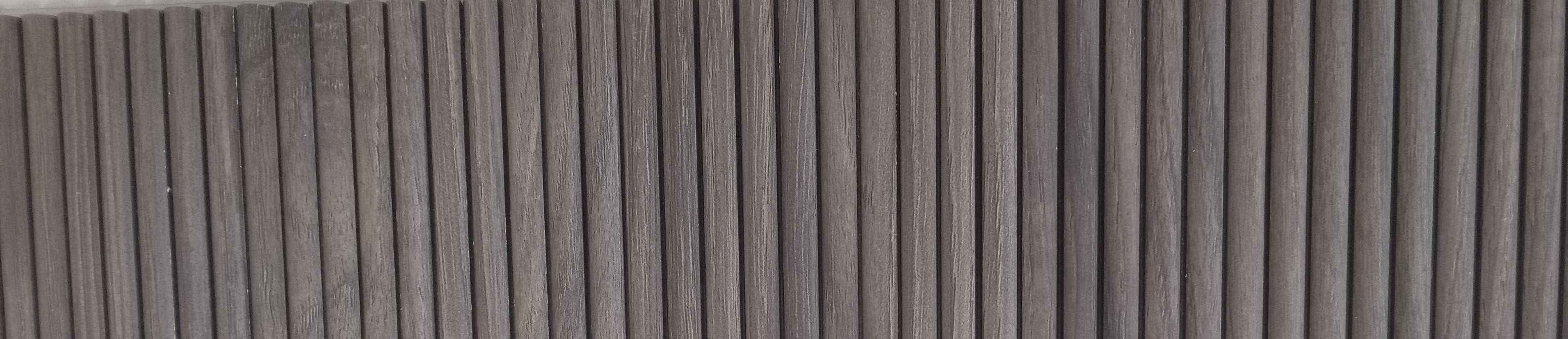 Decorative Wall Panel Wood Brown 8x1 Ft - 11014