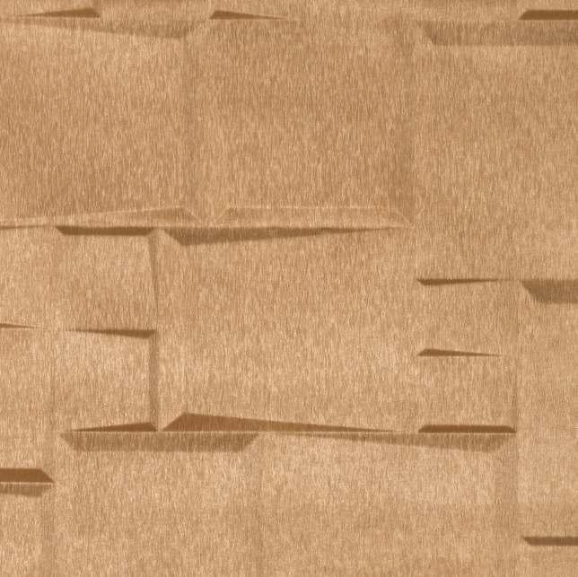 Zen Series Louvers Panel Wood Brown 9x2 Ft - Zp-417