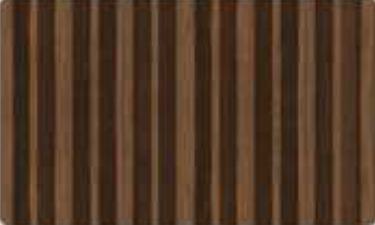 Pare Panels English Nut Stripes Design Interior & Exterior Wall & Ceiling Panel 10x0.7 ft wood louvers Brown English_Nut