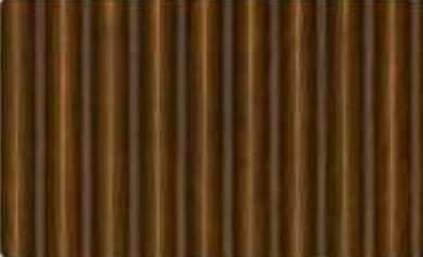 Prism Design Interior & Exterior Wall Ceiling Panel Wood Louvers Brown 10x0.85 Ft - English Nut