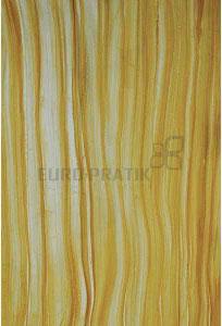 Europratik Lucento Series Patterned Decorative Wall Panel 4x2 ft designer louvers Yellow 10205