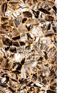 Lucento Series Patterned Decorative Wall Panel Designer Brown 8x4 Ft - 10503 1