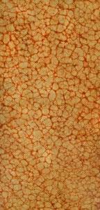 Beige marble louver with textured cracked pattern and orange veining, rough finish visible on wall panel surface.