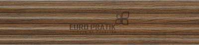 Louvers Series Wood Brown 8x0.32 Ft - 2127-1