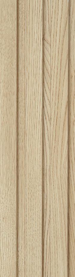 Louvers Series Wood Cream 8x0.39 Ft - 3221