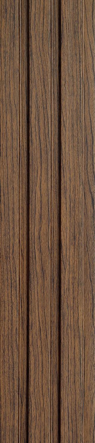 A Louvers Series Wood Brown 8x0.39 Ft - 3222