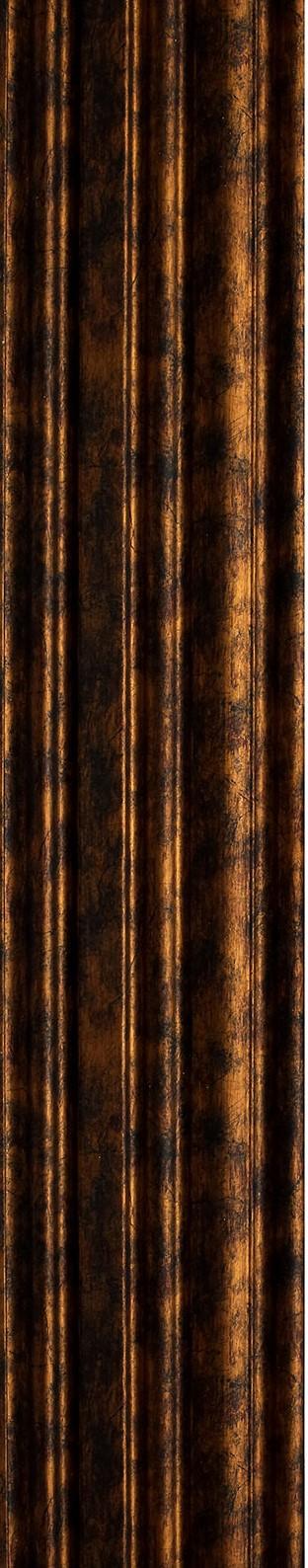 Louvers Series Wood Brown 8x0.39 Ft - 3237