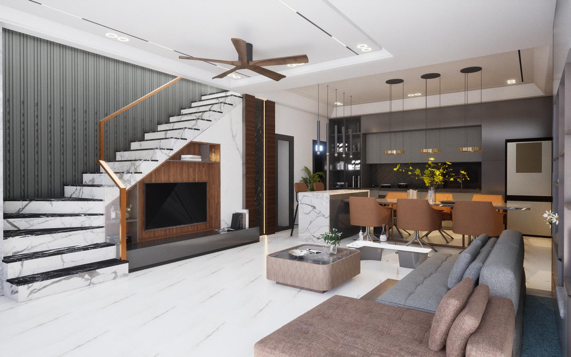 Cassa3 Series Plain Colour Louvers Colors Grey 8x0.4 Ft - 3376-01