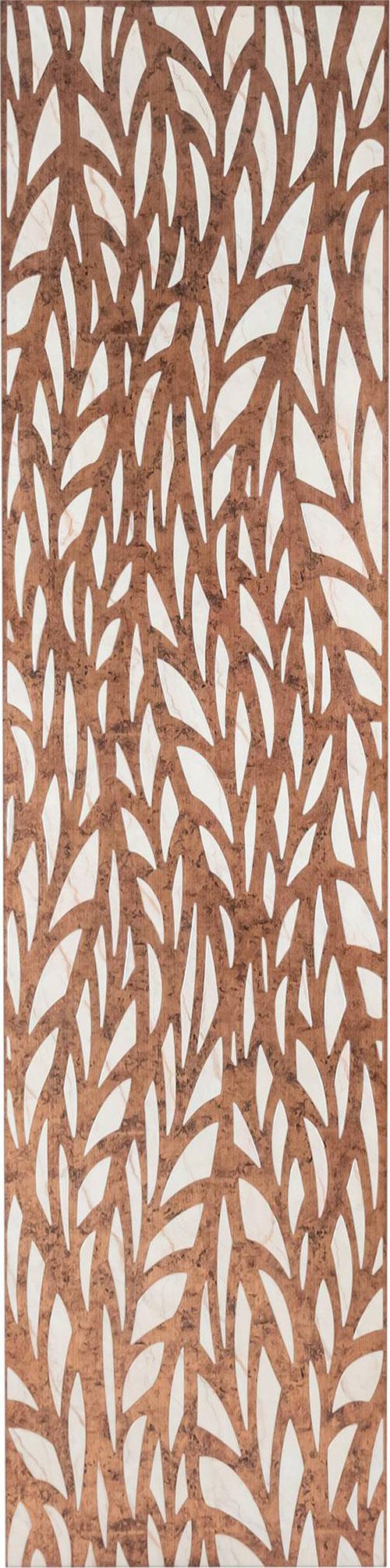 Aspire Series Patterned Decorative Wall Panel Designer Brown 8x2 Ft - 40029